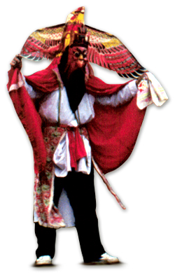 Crane Goblin Crane Goblin in Chinese mask performance